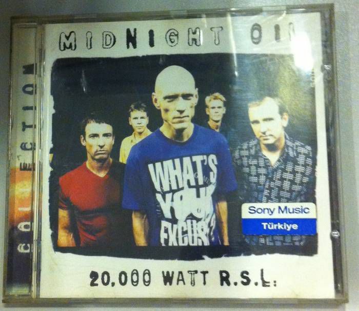 MIDNIGHT OIL 20.000 WATT R.S.L. CD 2.EL