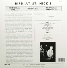 CHARLIE PARKER - BIRD AT ST. NICK'S (1955) - LP 2011 EDITION  SIFIR PLAK