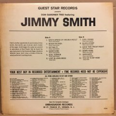 DON GARDNER TRIO & WILSON LEWES QUARTET feat. JIMMY SMITH 2.EL PLAK