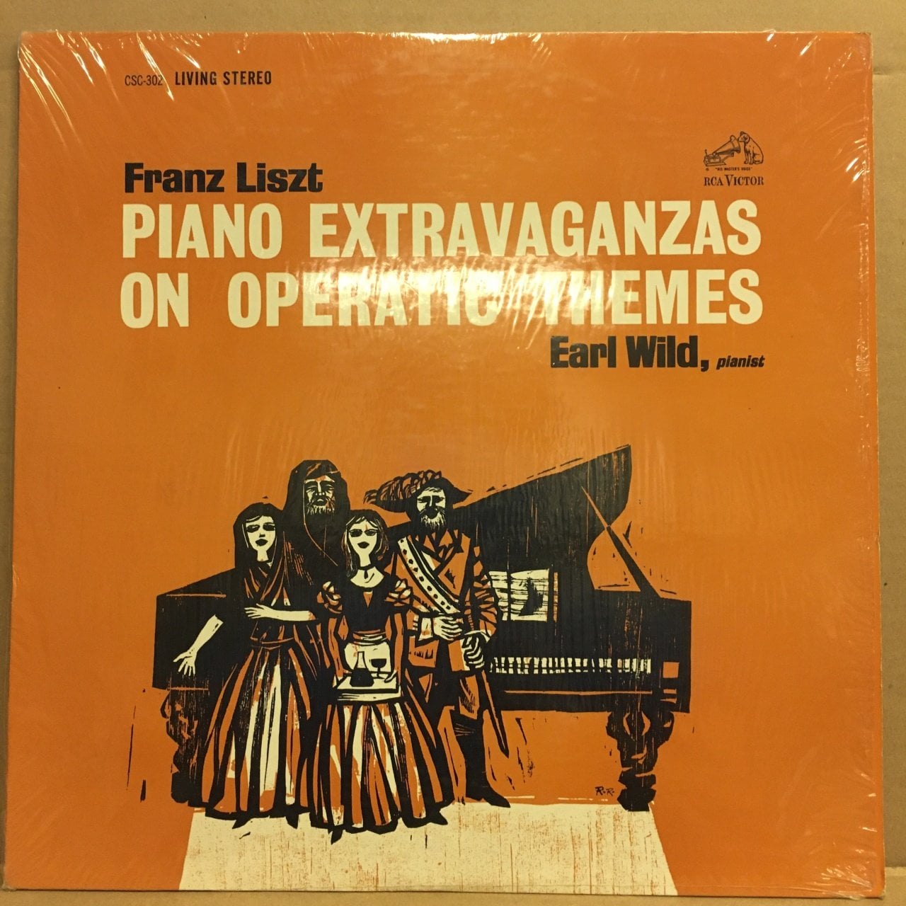 FRANZ LISZT PIANO EXTRAVAGANZAS ON OPERATIC THEMES, EARL WIND (1962) 2.EL PLAK