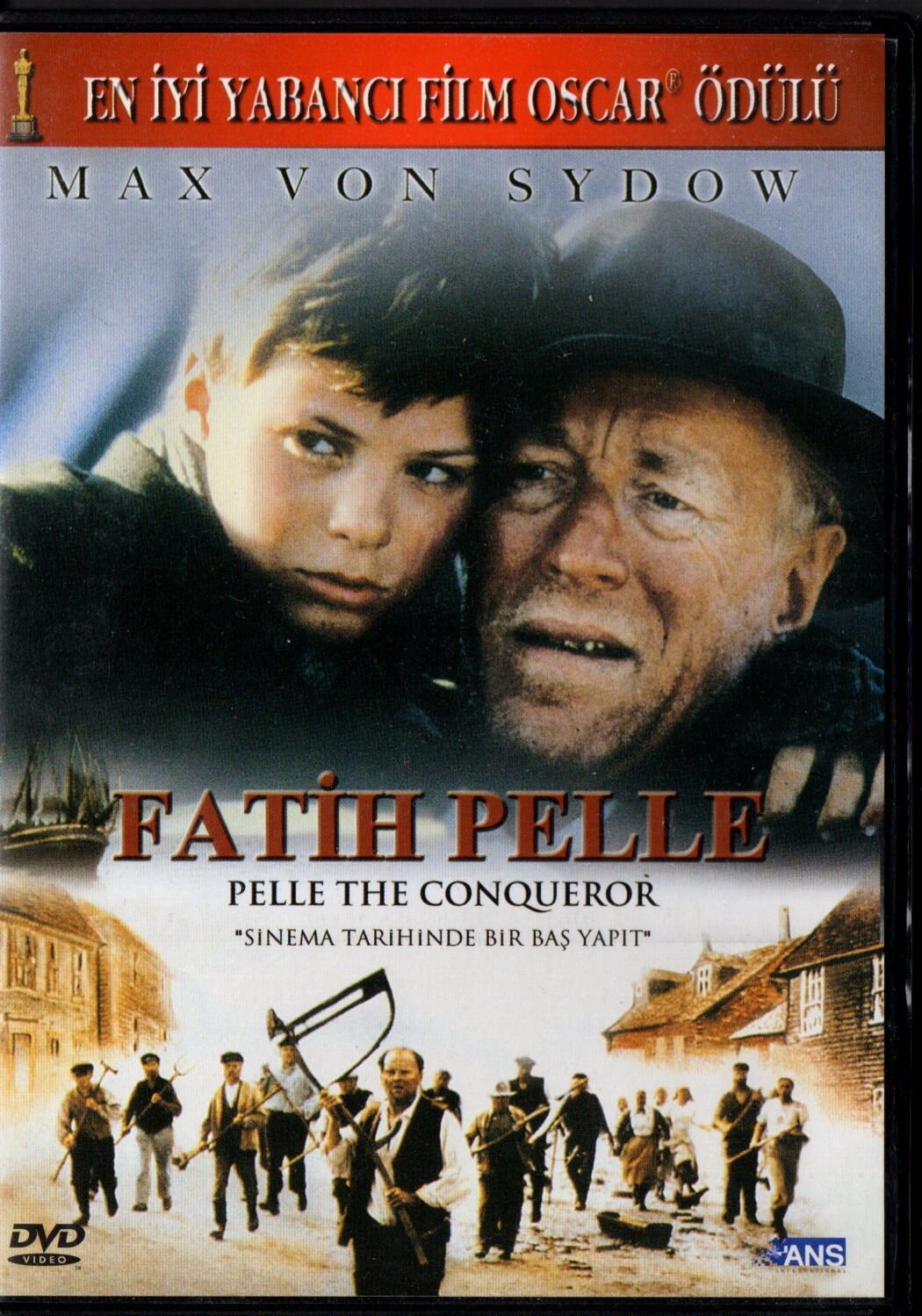 FATİH PELLE - PELLE THE CONQUEROR - MAX VON SYDOW - BILLIE AUGUST - DVD 2.EL