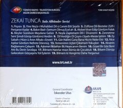 ZEKAİ TUNCA - SOLO ALBÜMLER SERİSİ / TRT ARŞİV SERİSİ 165 / ULUS MÜZİK CD SIFIR