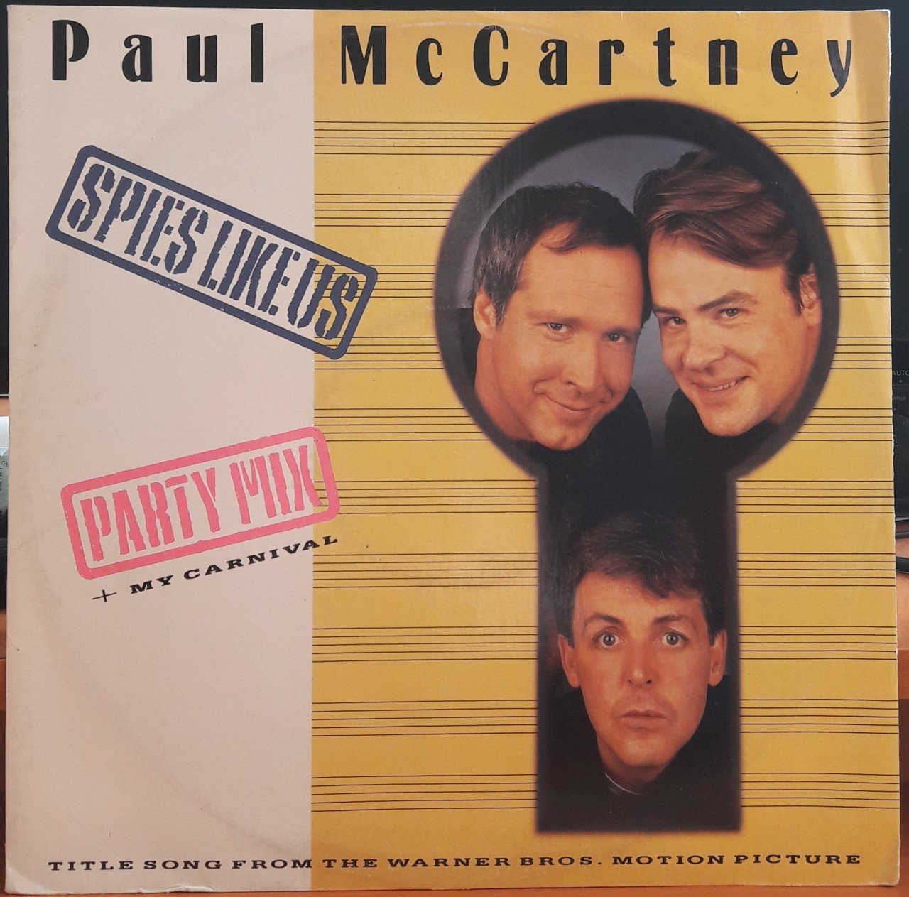 PAUL McCARTNEY - SPIES LIKE US (1985) - 12'' MAXI SINGLE PLAK 2.EL