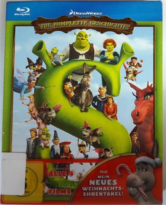 SHREK - ŞREK - BOXSET 4BLU-RAY 2.EL