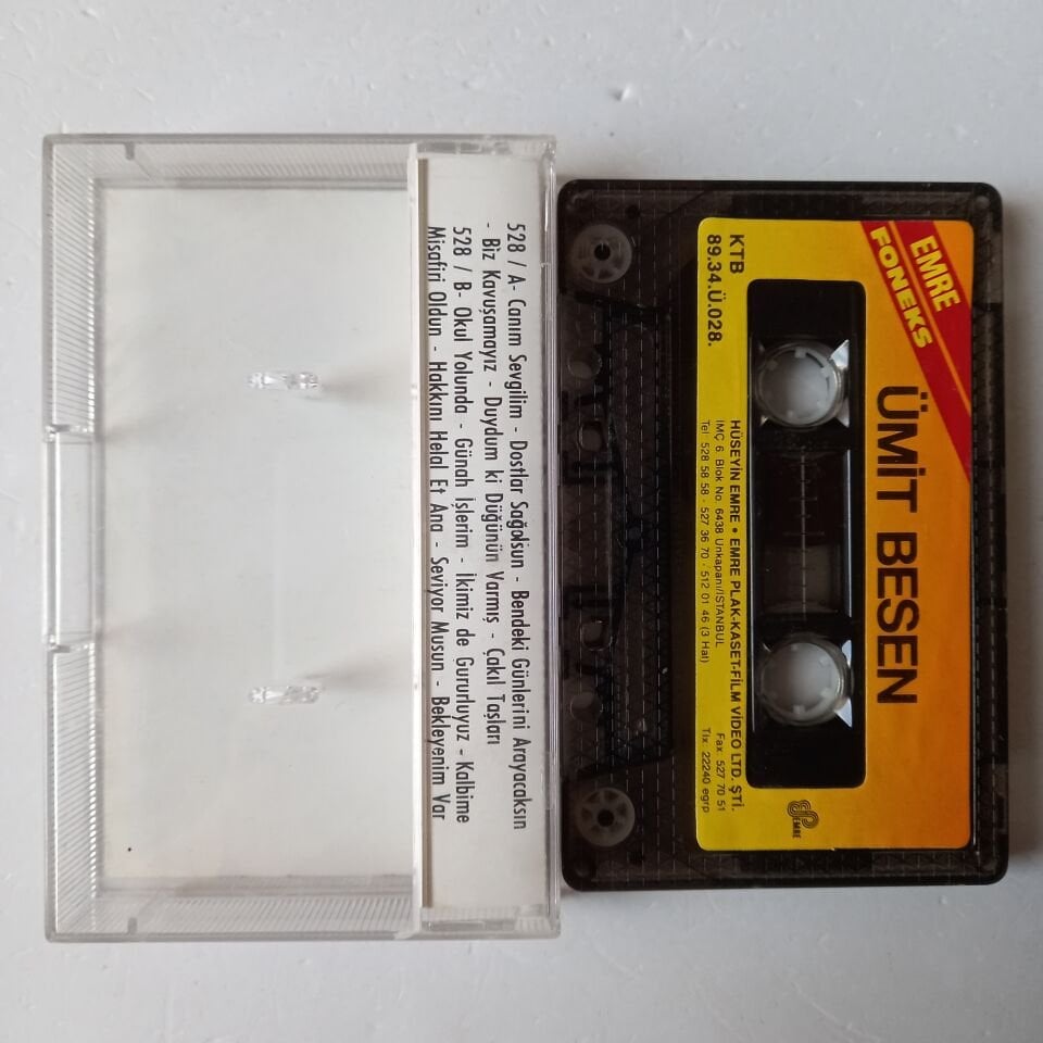 ÜMİT BESEN - DOSTLAR SAĞOLSUN (1989) - KASET 2.EL