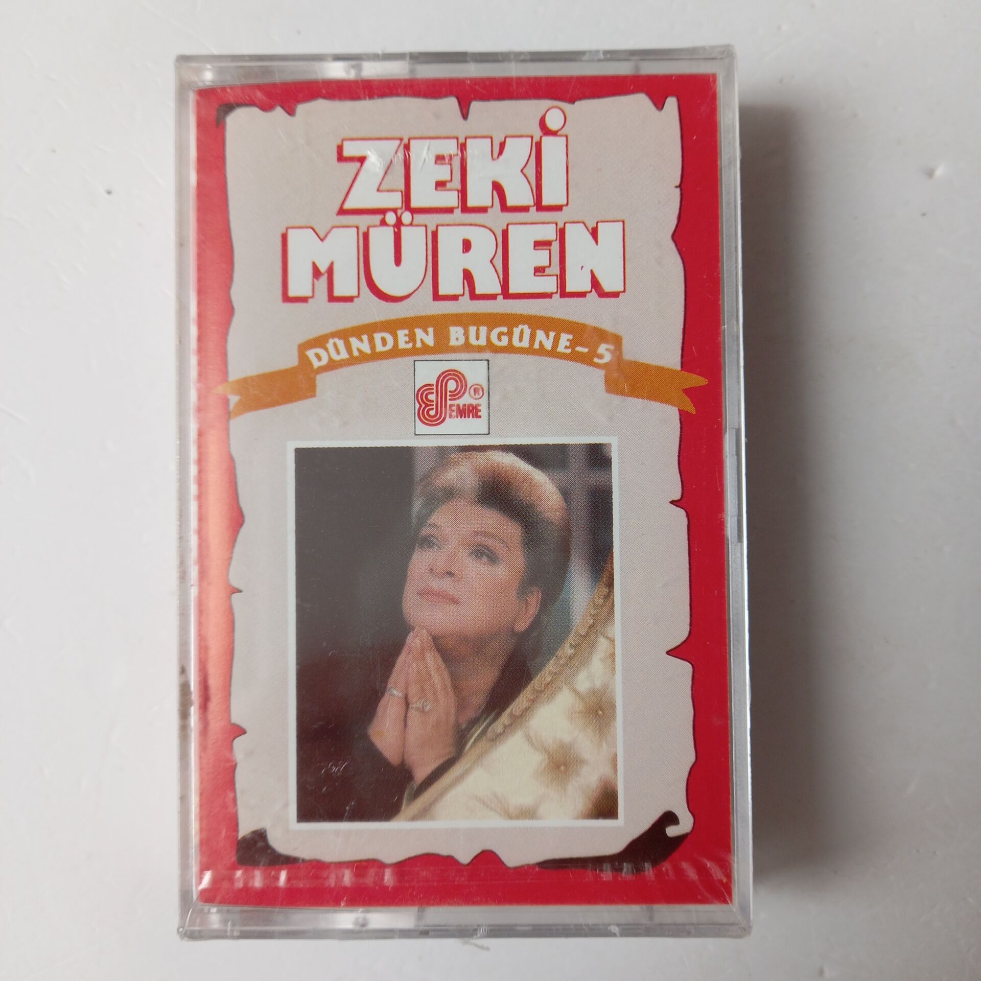 ZEKİ MÜREN - DÜNDEN BUGÜNE 5 (1989) - KASET SIFIR