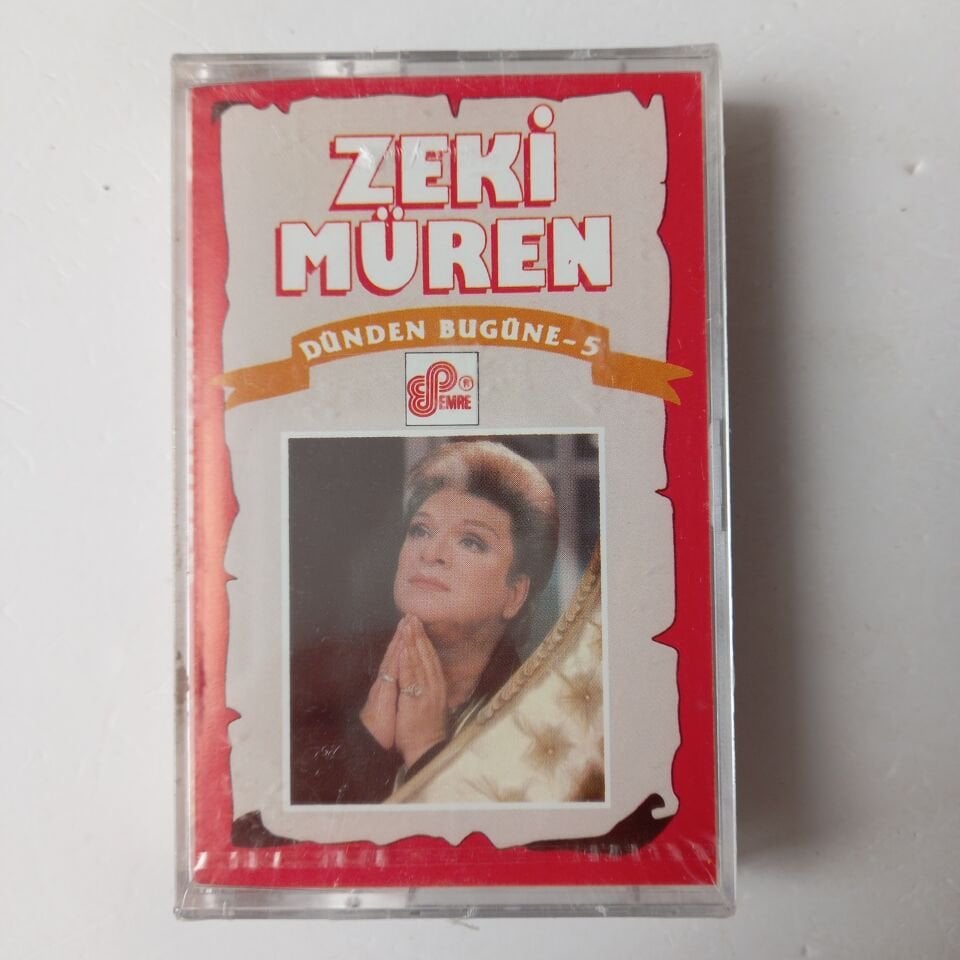 ZEKİ MÜREN - DÜNDEN BUGÜNE 5 (1989) - KASET SIFIR