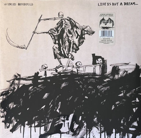 AVENGED SEVENFOLD - LIFE IS BUT A DREAM (2023) - 2LP TRANSPARENT BLUE COLOURED EDITION SIFIR PLAK