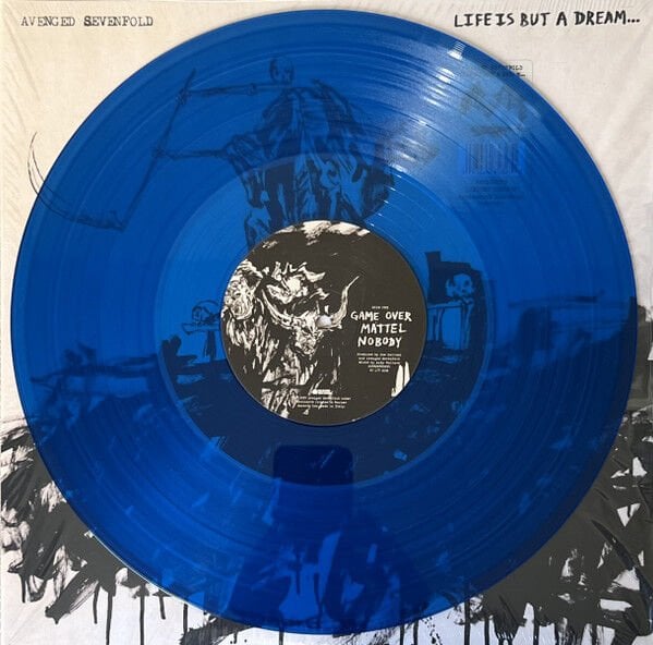 AVENGED SEVENFOLD - LIFE IS BUT A DREAM (2023) - 2LP TRANSPARENT BLUE COLOURED EDITION SIFIR PLAK
