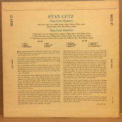 STAN GETZ QUINTET / STAN GETZ QUARTET 1956 2.EL PLAK
