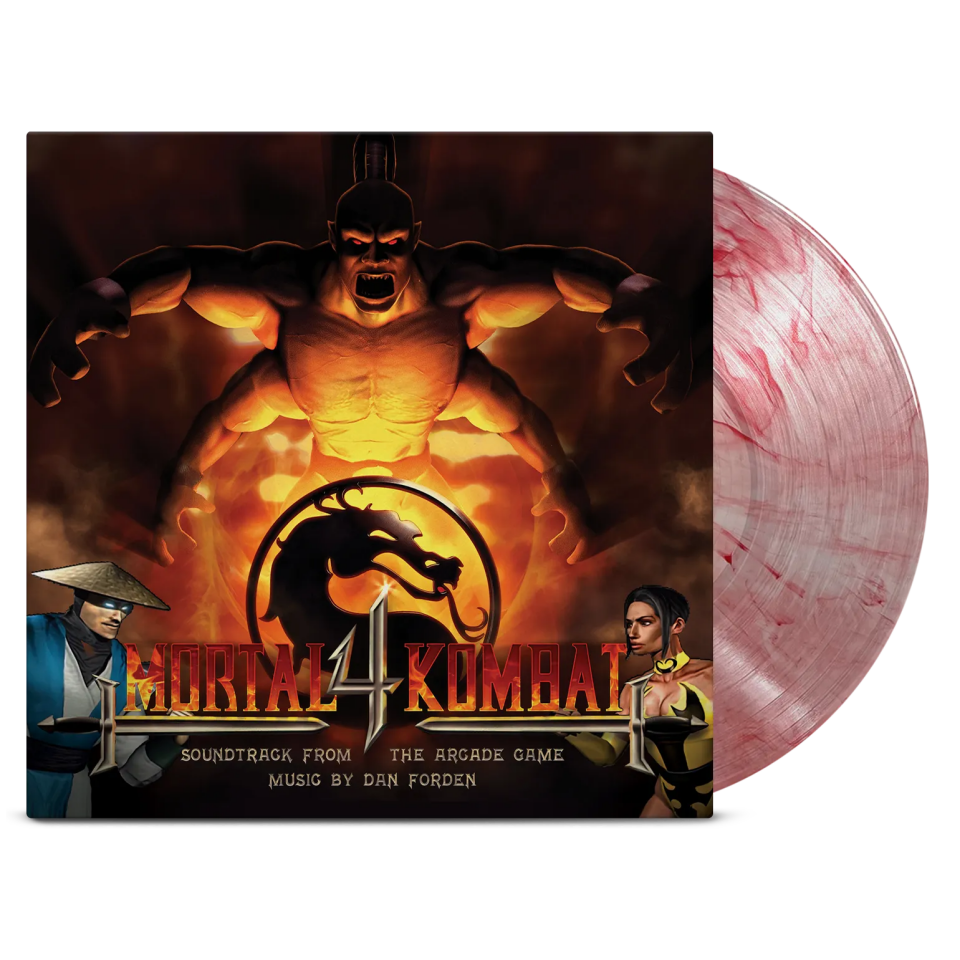 MORTAL KOMBAT 4 SOUNDTRACK FROM THE ARCADE GAME - DAN FORDEN - 2025 LIMITED EDITION COLOURED LP SIFIR PLAK