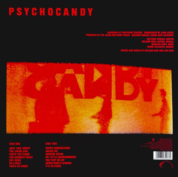 THE JESUS AND MARY CHAIN - PSYCHOCANDY (1985) - LP 180GR 2025 HALF SPEED MASTERED & COLOURED EDITION SIFIR PLAK