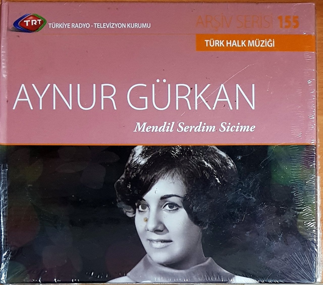 AYNUR GÜRKAN - MENDİL SERDİM SİCİME / TRT ARŞİV SERİSİ 155 / ULUS MÜZİK CD SIFIR