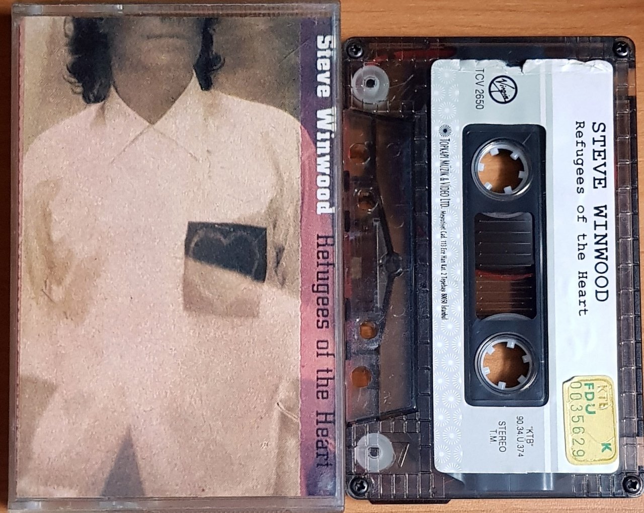 STEVE WINWOOD - REFUGEES OF THE HEART (1990) TOPKAPI KASET 2.EL