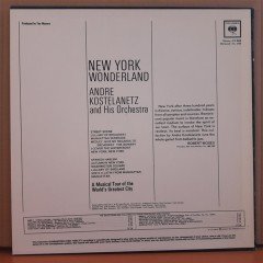 ANDRE KOSTELANETZ - NEW YORK WONDERLAND - LP 2.EL PLAK
