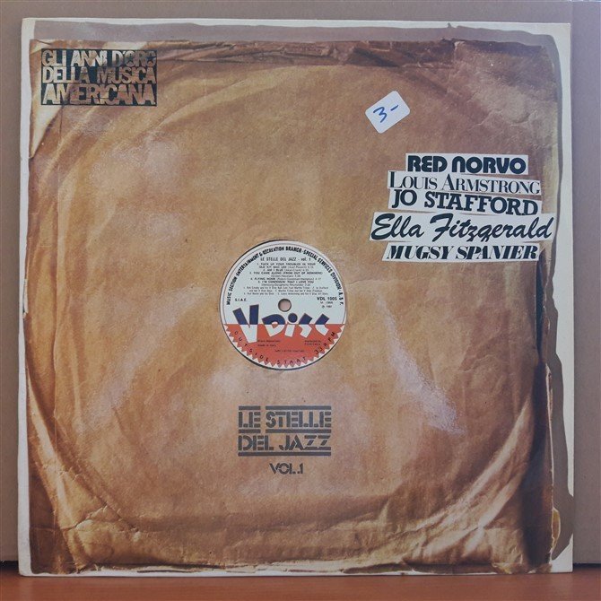 LE STELLE DEL JAZZ VOL.1 - RED NORVO, LOUIS ARMSTRONG, JO STAFFORD, ELLA FITZGERALD... (1981) - PLAK 2.EL