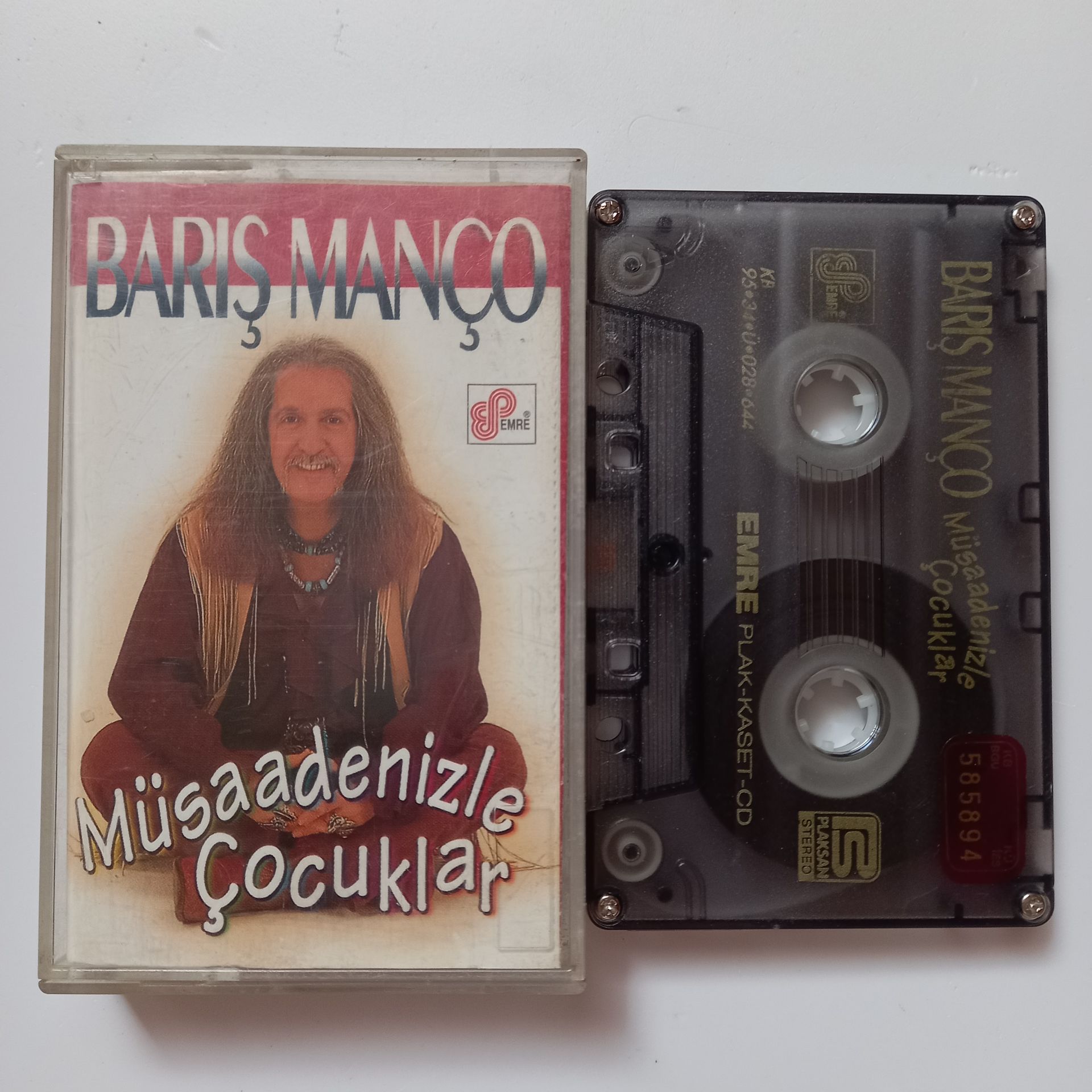 BARIŞ MANÇO - MÜSAADENİZLE ÇOCUKLAR (1995) - KASET 2.EL