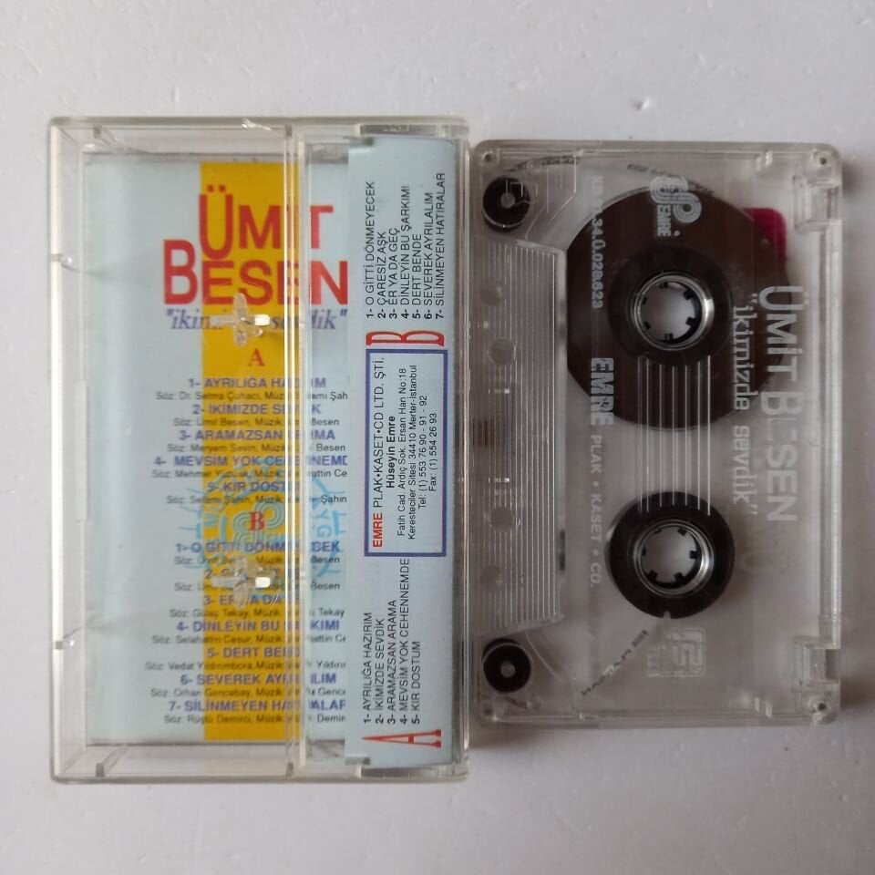 ÜMİT BESEN - İKİMİZ DE SEVDİK (1991) - KASET 2.EL
