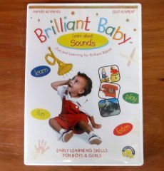 BRILLIANT BABY LEARN ABOUT SOUNDS DVD 2.EL
