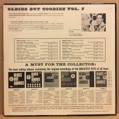 OLDIES BUT GOLDIES VOL.7 (CHAMPS, RITCHIE VALENS, JIMMY JONES, DION..) 2.EL PLAK