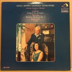 ANNA MOFFO / LEOPOLD STOKOWSKI, CANTELOUBE, VILLA-LOBOS, RACHMANINOV (1965) 2.EL PLAK