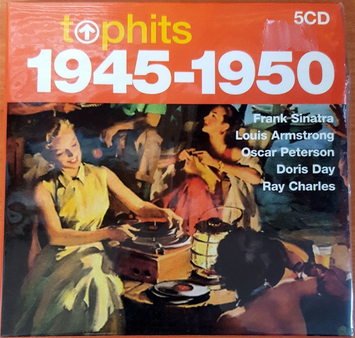 TOP HITS 1945-1950 / FRANK SINATRA LOUIS ARMSTRONG OSCAR PETERSON DORIS DAY 5CD SIFIR