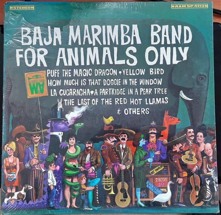 BAJA MARIMBA BAND - FOR ANIMALS ONLY - SIFIR PLAK
