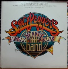 SGT. PEPPER'S LONELY HEARTS CLUB BAND (1978) - SOUNDTRACK - 2PLAK 2.EL BÜYÜK BOY POSTER İLAVELİ