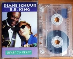 DIANE SCHUUR / B.B. KING - HEART TO HEART (1994) RAKS KASET 2.EL
