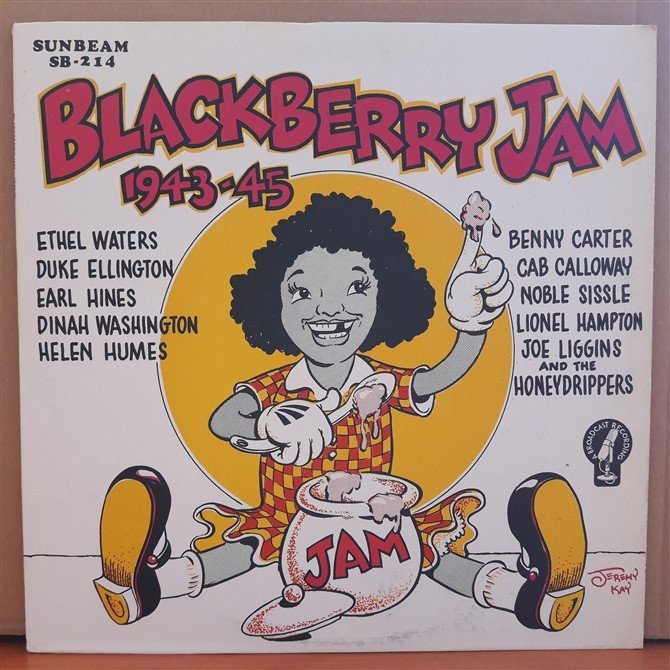 BLACKBERRY JAM 1943-45 - BENNY CARTER, DUKE ELLINGTON, DINAH WASHINGTON, CAB CALLOWAY... (1976) - PLAK 2.EL