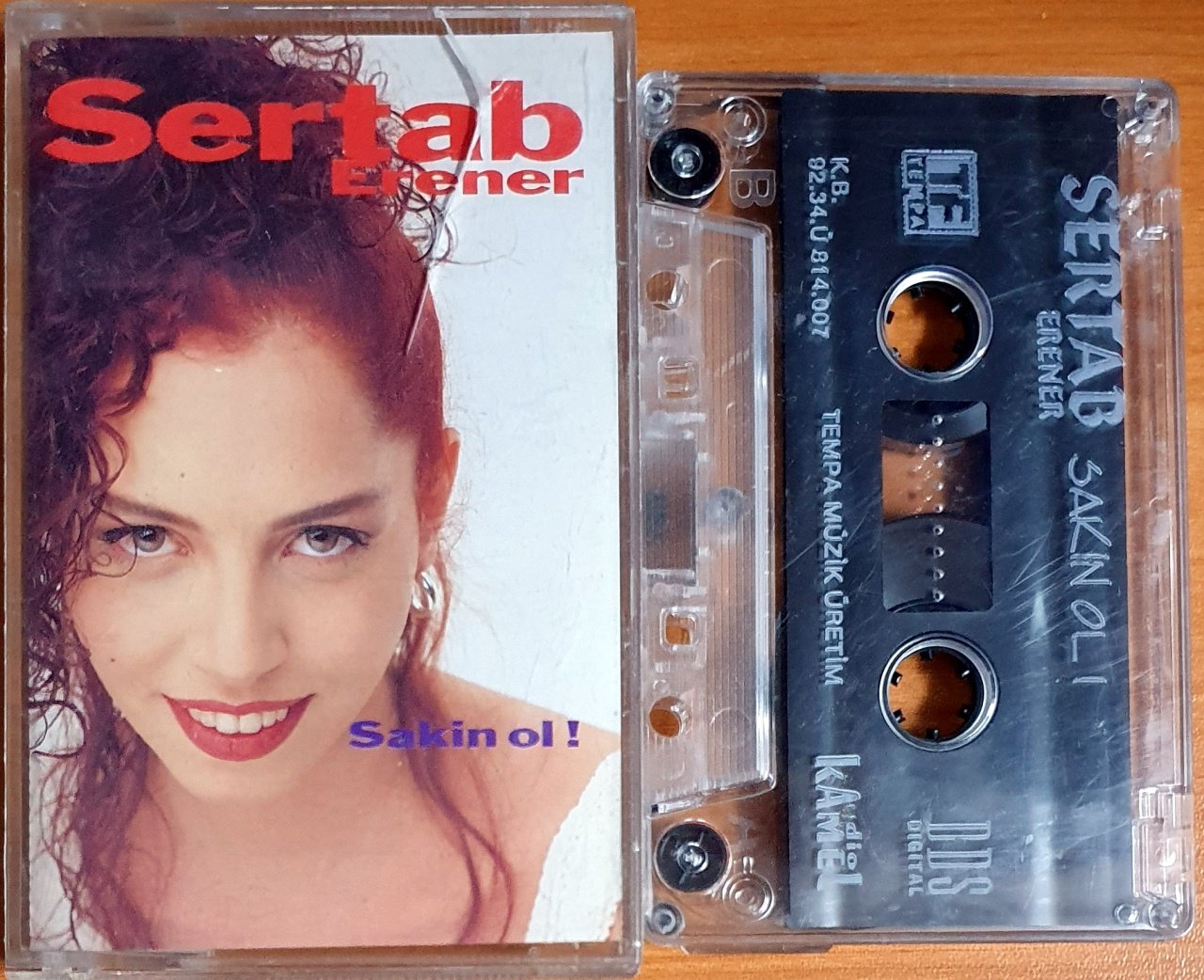 SERTAB ERENER - SAKİN OL (1992) - KASET TEMPA 2.EL