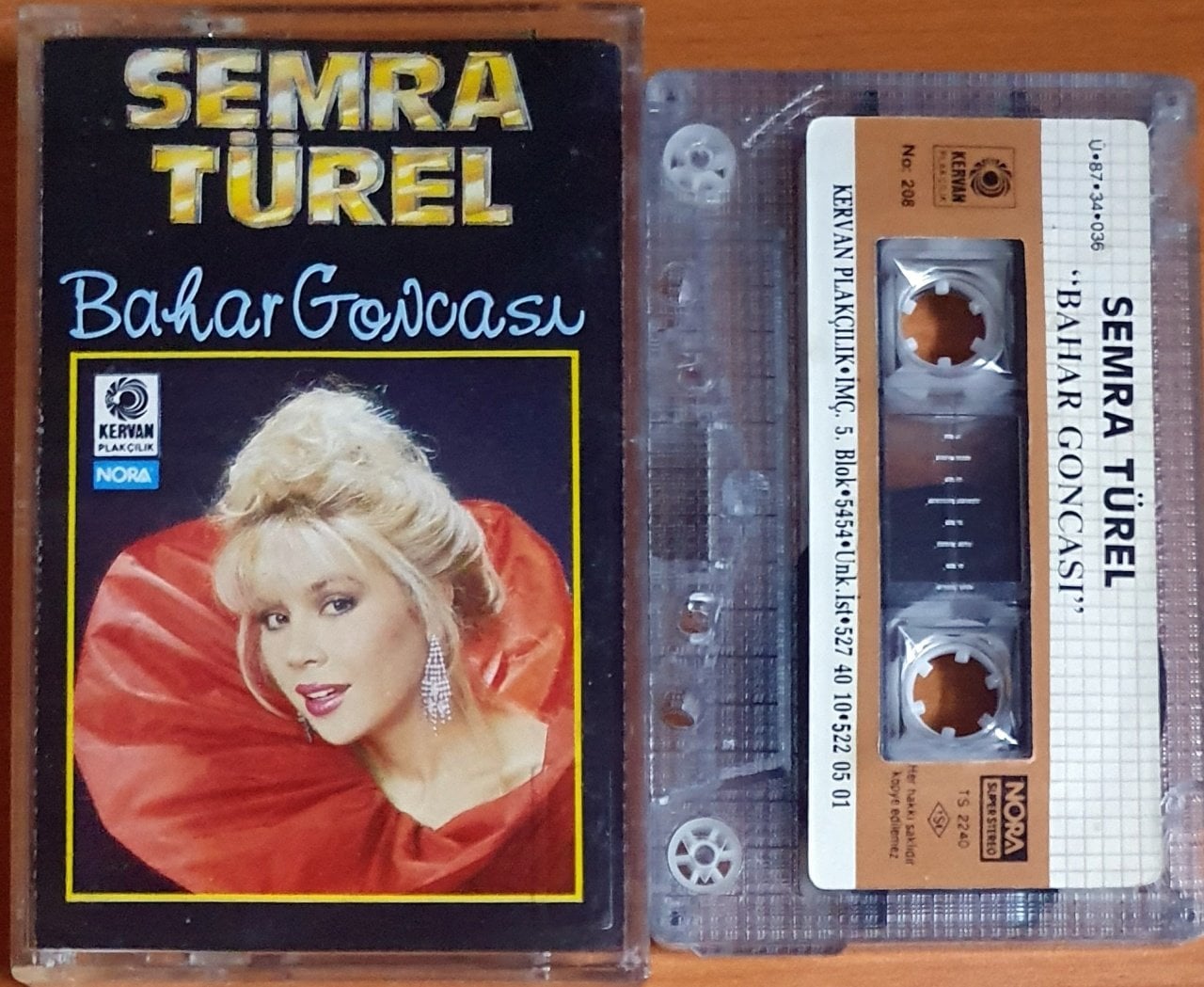 SEMRA TÜREL - BAHAR GONCASI (1987) - KASET KERVAN 2.EL