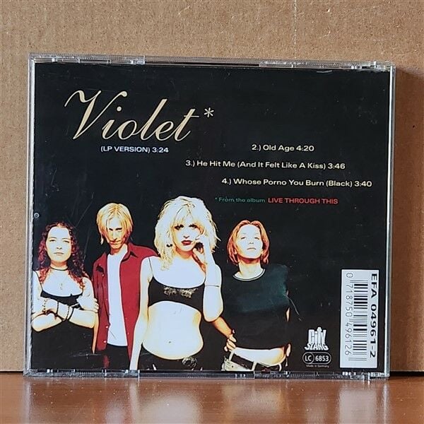 HOLE – VIOLET (1995) - CD SINGLE 2.EL