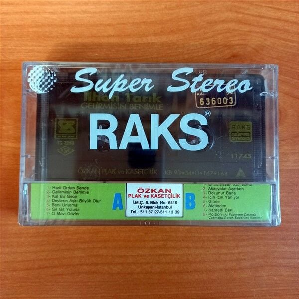 İLHAN TARIK - GELİRMİSİN BENİMLE (1993) - KASET SIFIR