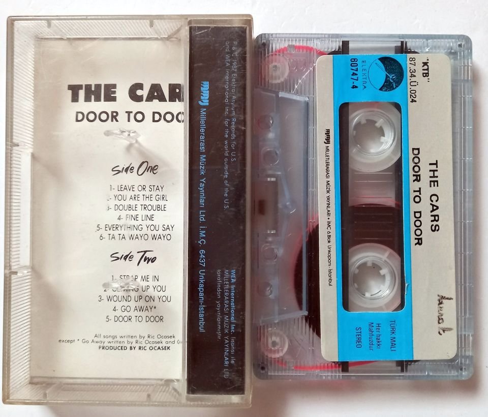 THE CARS - DOOR TO DOOR (1987) - KASET 2.EL