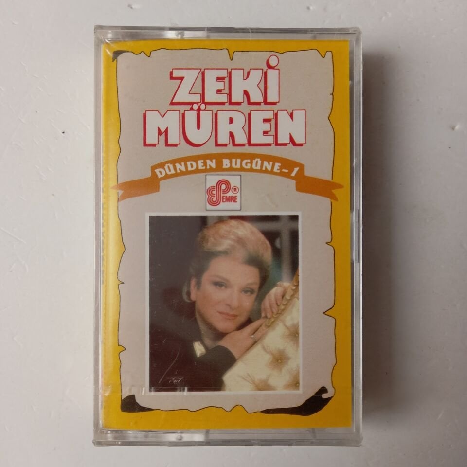 ZEKİ MÜREN - DÜNDEN BUGÜNE 1 (1989) - KASET SIFIR
