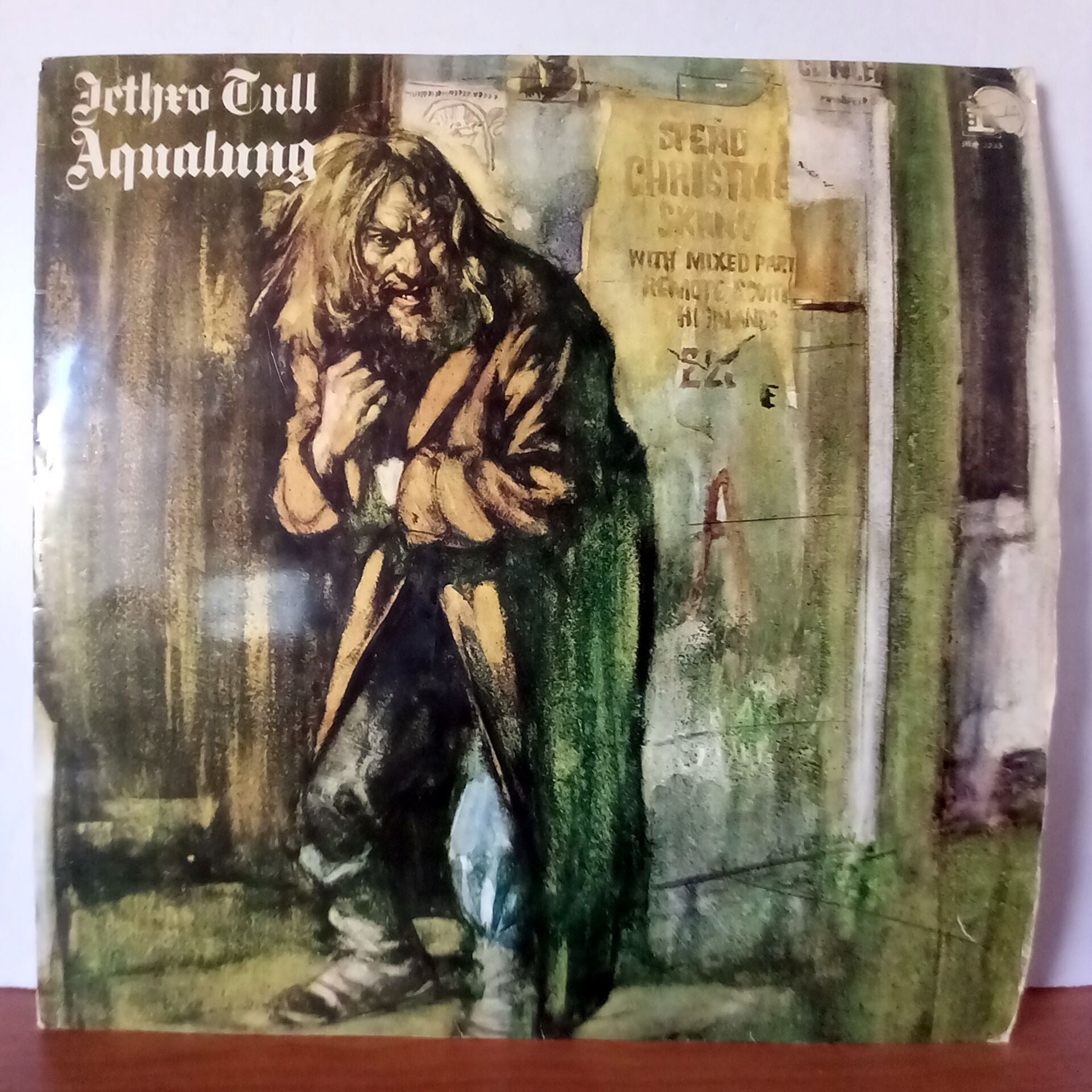 JETHRO TULL – AQUALUNG (1971) - YERLİ BASKI LP 2.EL PLAK