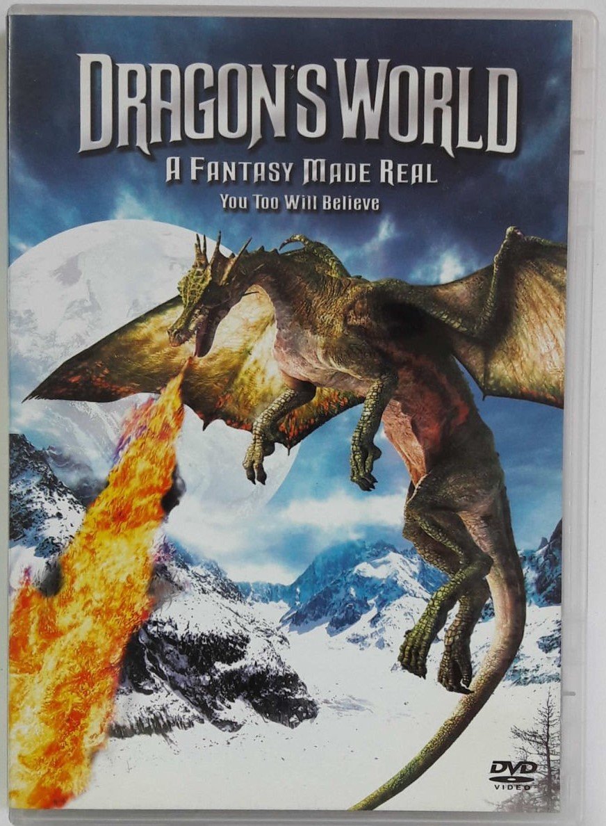 DRAGON'S WORLD A FANTASY MADE REAL - EJDERLERİN DÜNYASI BİR FANTAZİ GERÇEKLEŞİR - JUSTIN HARDY - DVD 2.EL