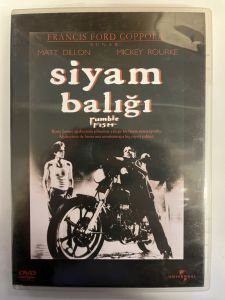 RUMBLE FISH - SİYAM BALIĞI - FRANCIS FORD COPPOLA - MATT DILLON - MICKEY ROURKE - DVD 2.EL