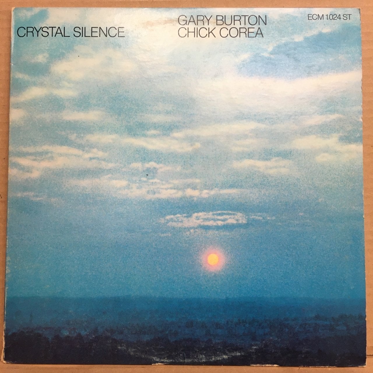 GARY BURTON & CHICK COREA - CRYSTAL SILENCE 1973 ECM 2.EL PLAK