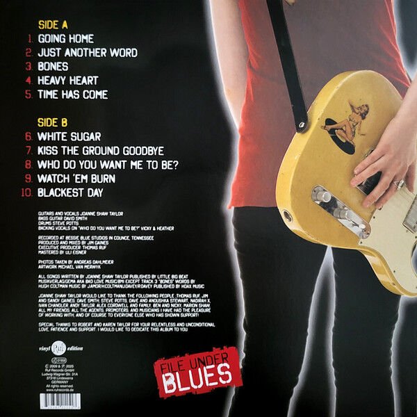 JOANNE SHAW TAYLOR - WHITE SUGAR (2009) - LP 180GR 2025 EDITION BLUES ROCK SIFIR PLAK