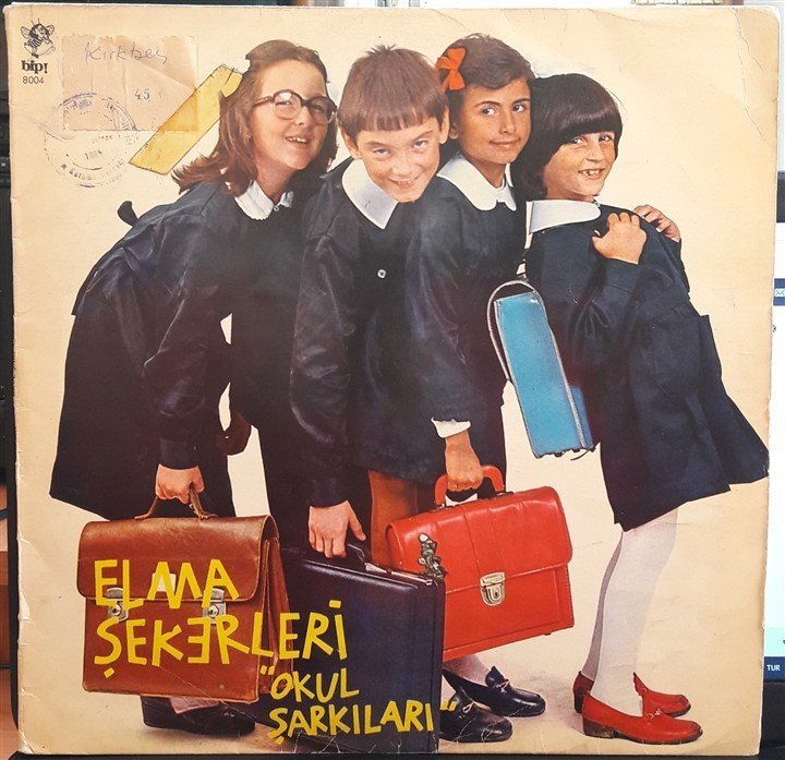 ELMA ŞEKERLERİ OKUL ŞARKILARI - PLAK 2.EL