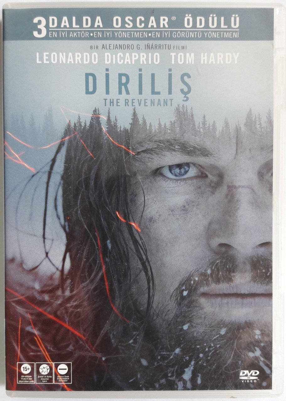 DİRİLİŞ - THE REVENANT - LEONARDO DiCAPRIO - TOM HARDY - ALEJANDRO GONZÁLEZ IÑÁRRITU - DVD 2.EL