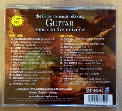 ULTIMATE MOST RELAXING GUITAR MUSIC IN THE UNIVERSE - VARIOUS ARTISTS - 2CD JAZZ KLASİK NEW AGE 2.EL