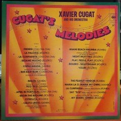 XAVIER CUGAT - CUGAT'S MELODIES (1975) - 2PLAK 2.EL