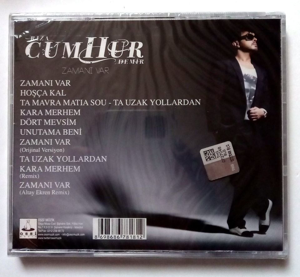 CUMHUR – ZAMANI VAR (2014) - CD SIFIR