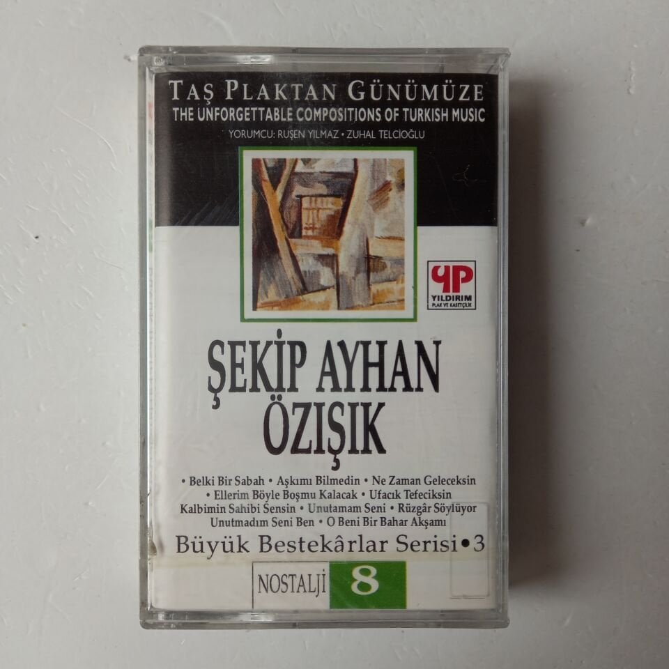 ŞEKİP AYHAN ÖZIŞIK - BÜYÜK BESTEKARLAR SERİSİ 3 (1993) - KASET SIFIR