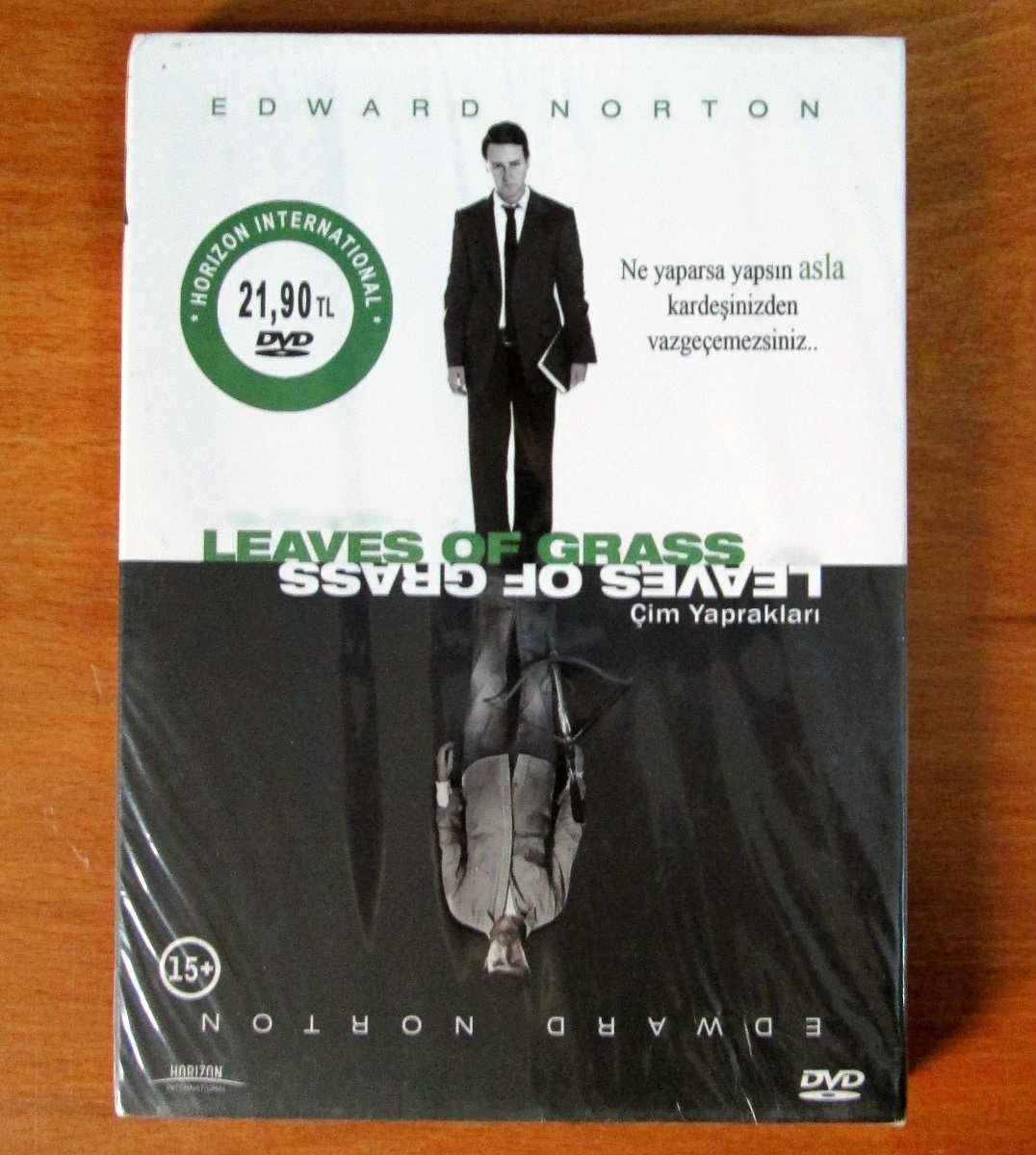 ÇİM YAPRAKLARI - LEAVES OF GRASS - EDWARD NORTON DVD SIFIR