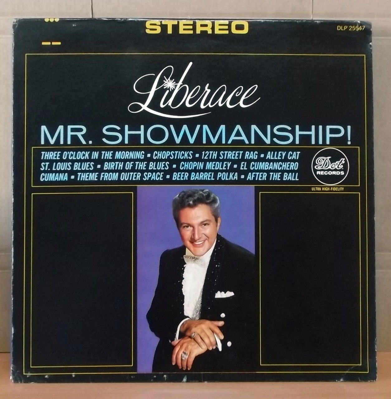 LIBERACE - MR. SHOWMANSHIP! - LP 2.EL