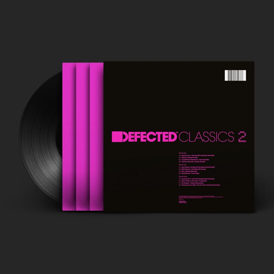 DEFECTED CLASSICS VOL 2 - VARIOUS ARTISTS (2026) - 3xLP COMPILATION ELECTRONIC , HOUSE , NU DISCO SIFIR PLAK